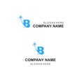 travel company logo letter B flying bonus tour